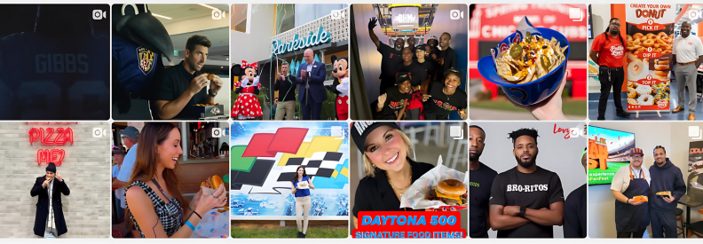 Levy Restaurants with Sport Theme