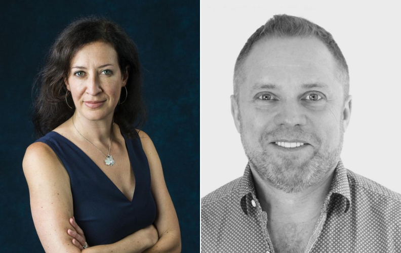 Monique Huston And Lee Schlesinger