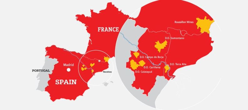Origin and Expansion of Garnacha/Grenache Dates Back to European XII-XVII centuries